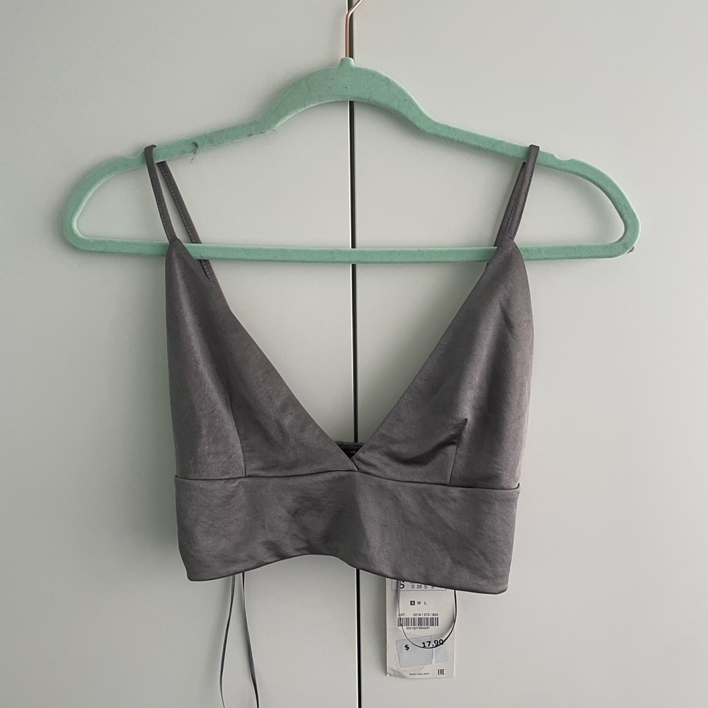 BRAND NEW ZARA TOP AND CARGO JOGGER SET